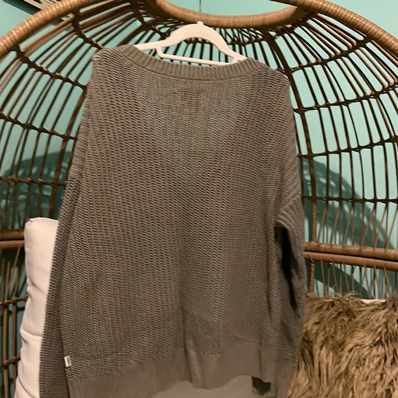 Love PINK olive green oversized knot sweater - Picture 5 of 6